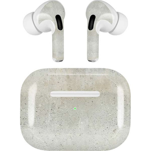 Natural White Concrete Apple AirPods Pro Skin