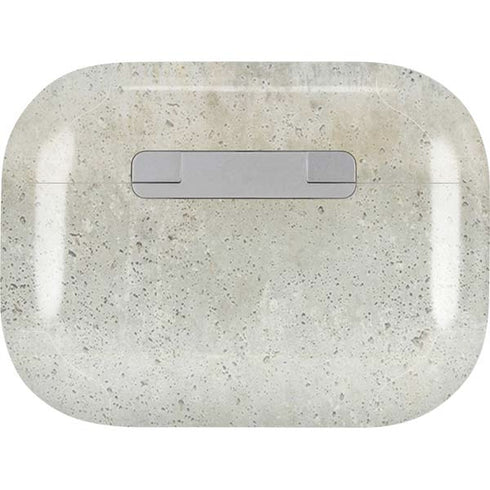 Natural White Concrete Apple AirPods Pro Skin