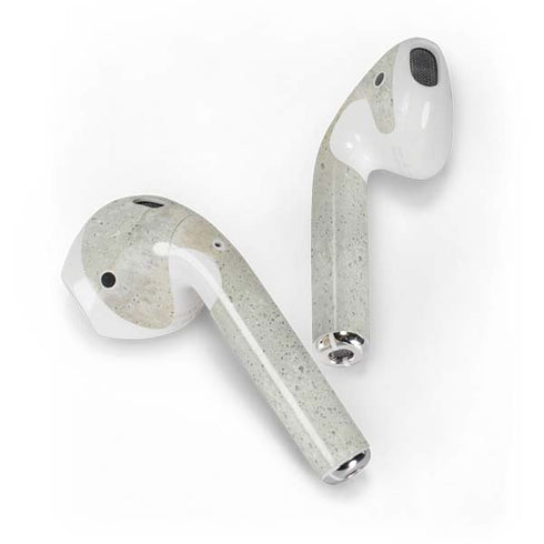 Natural White Concrete Apple AirPods Skin