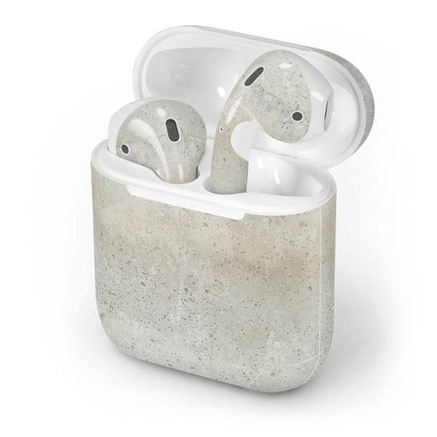 Natural White Concrete Apple AirPods Skin