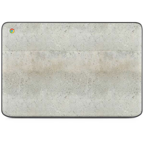 Natural White Concrete HP Chromebook Skin