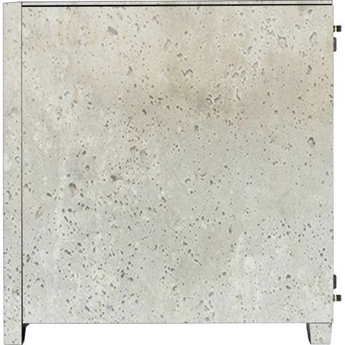 Natural White Concrete Corsair 4000D Tempered Glass Mid-Tower ATX Case Skin