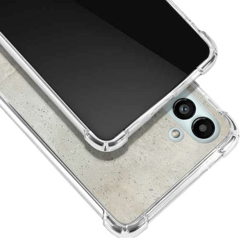 Natural White Concrete Galaxy A13 5G Clear Case
