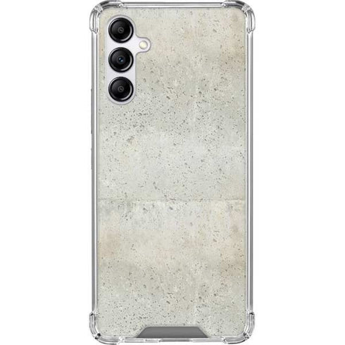Natural White Concrete Galaxy A14 5G Clear Case
