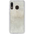 Natural White Concrete Galaxy A20 Clear Case