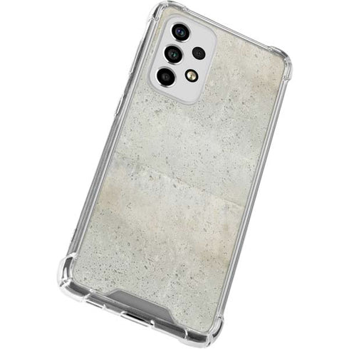 Natural White Concrete Galaxy A53 5G Clear Case