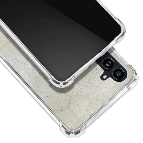 Natural White Concrete Galaxy A54 5G Clear Case
