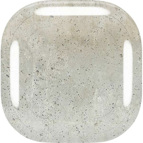 Natural White Concrete Galaxy Buds Live Skin