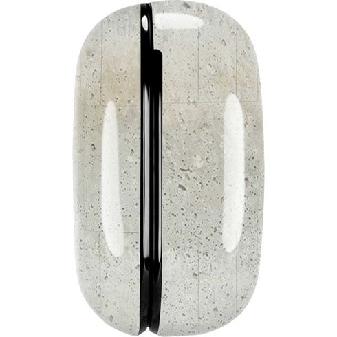 Natural White Concrete Galaxy Buds Live Skin