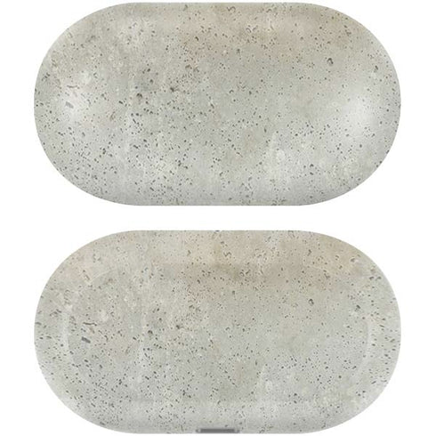 Natural White Concrete Galaxy Buds Plus Skin