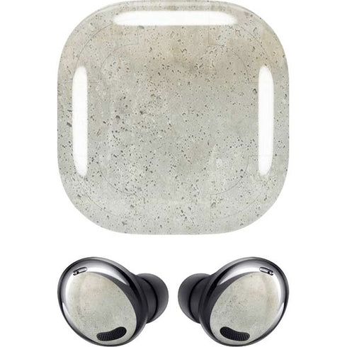 Natural White Concrete Galaxy Buds Pro Skin
