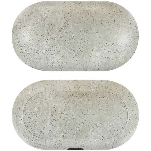 Natural White Concrete Galaxy Buds Skin