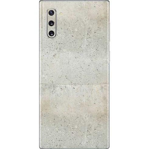Natural White Concrete Galaxy Note 10 Skin