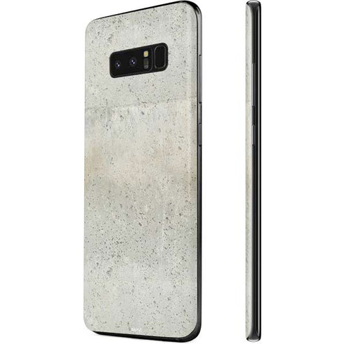 Natural White Concrete Galaxy Note 8 Skin