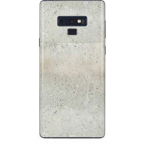 Natural White Concrete Galaxy Note 9 Skin