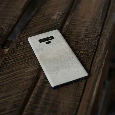 Natural White Concrete Galaxy Note 9 Skin