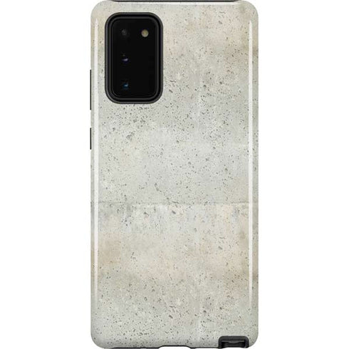 Natural White Concrete Galaxy Note20 5G Pro Case