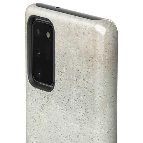 Natural White Concrete Galaxy Note20 5G Pro Case