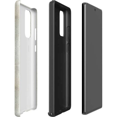 Natural White Concrete Galaxy Note20 5G Pro Case