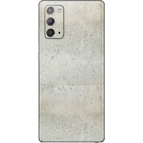 Natural White Concrete Galaxy Note20 5G Skin