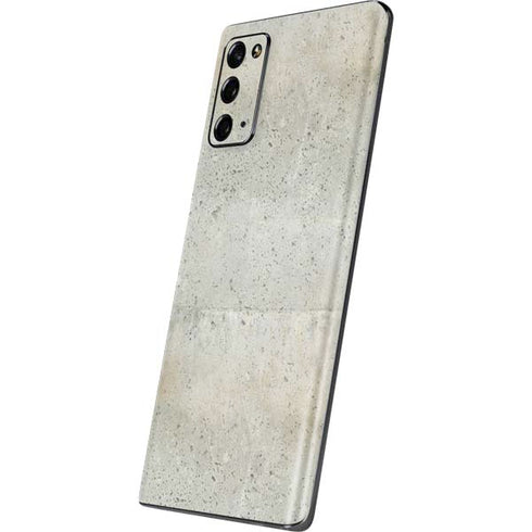 Natural White Concrete Galaxy Note20 5G Skin