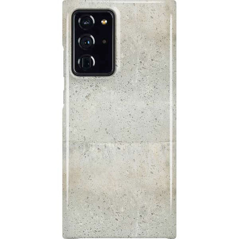 Natural White Concrete Galaxy Note20 Ultra 5G Lite Case