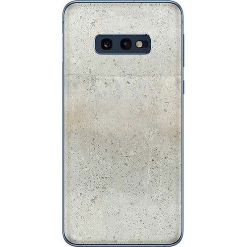 Natural White Concrete Galaxy S10e Skin