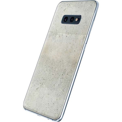Natural White Concrete Galaxy S10e Skin