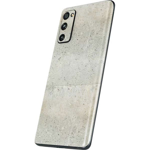 Natural White Concrete Galaxy S20 Fan Edition Skin