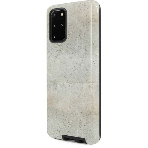 Natural White Concrete Galaxy S20 Plus Pro Case