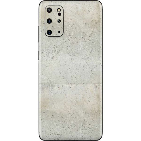 Natural White Concrete Galaxy S20 Plus Skin