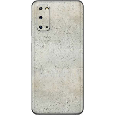 Natural White Concrete Galaxy S20 Skin