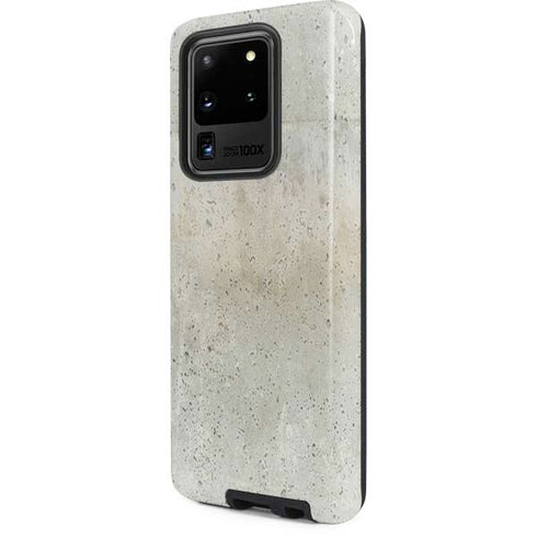 Natural White Concrete Galaxy S20 Ultra 5G Pro Case