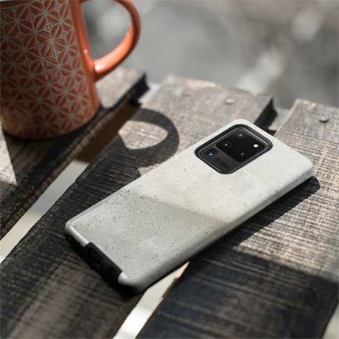 Natural White Concrete Galaxy S20 Ultra 5G Pro Case