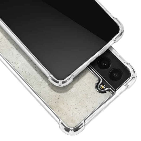 Natural White Concrete Galaxy S21 5G Clear Case
