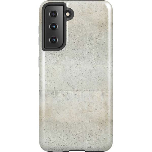 Natural White Concrete Galaxy S21 5G Pro Case