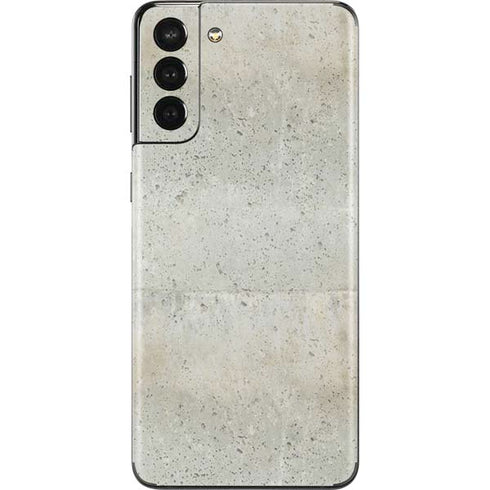 Natural White Concrete Galaxy S21 Plus 5G Skin