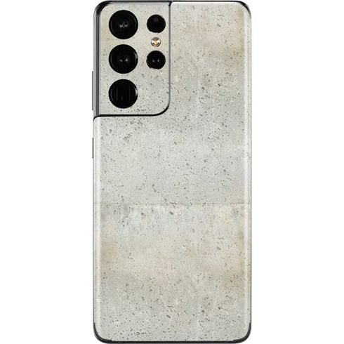 Natural White Concrete Galaxy S21 Ultra 5G Skin