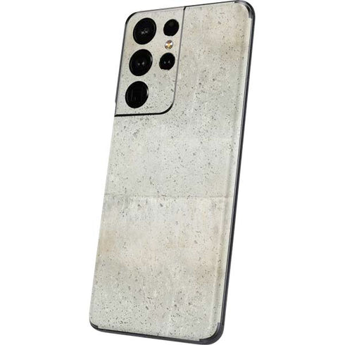 Natural White Concrete Galaxy S21 Ultra 5G Skin