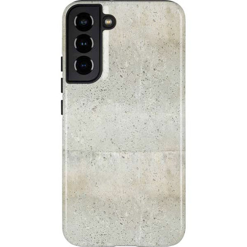 Natural White Concrete Galaxy S22 Plus Pro Case