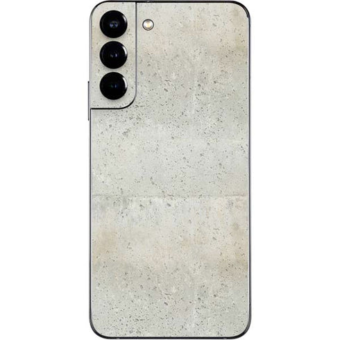 Natural White Concrete Galaxy S22 Plus Skin