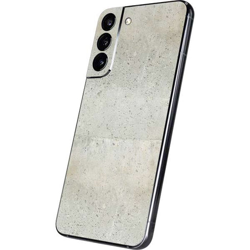 Natural White Concrete Galaxy S22 Plus Skin
