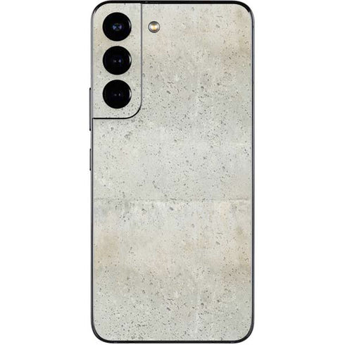 Natural White Concrete Galaxy S22 Skin