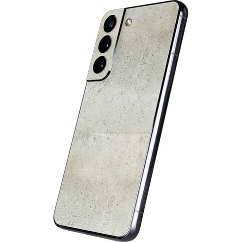 Natural White Concrete Galaxy S22 Skin