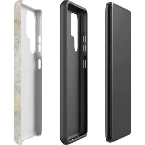 Natural White Concrete Galaxy S22 Ultra Pro Case