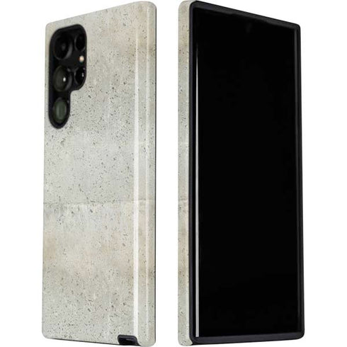 Natural White Concrete Galaxy S22 Ultra Pro Case