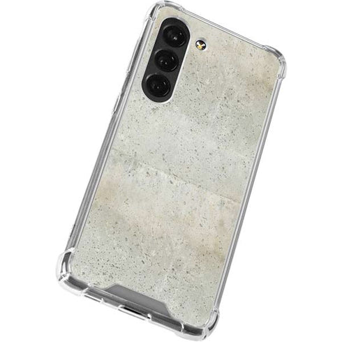 Natural White Concrete Galaxy S23 Clear Case