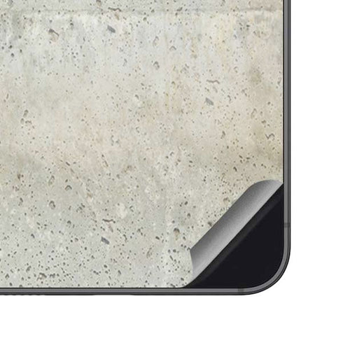 Natural White Concrete Galaxy S23 FE Skin