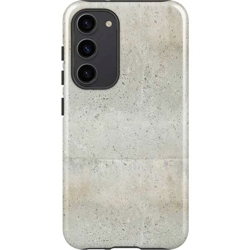 Natural White Concrete Galaxy S23 Plus Pro Case