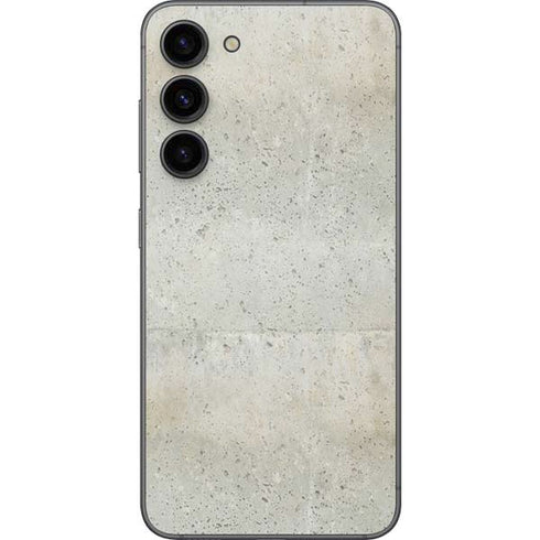 Natural White Concrete Galaxy S23 Plus Skin